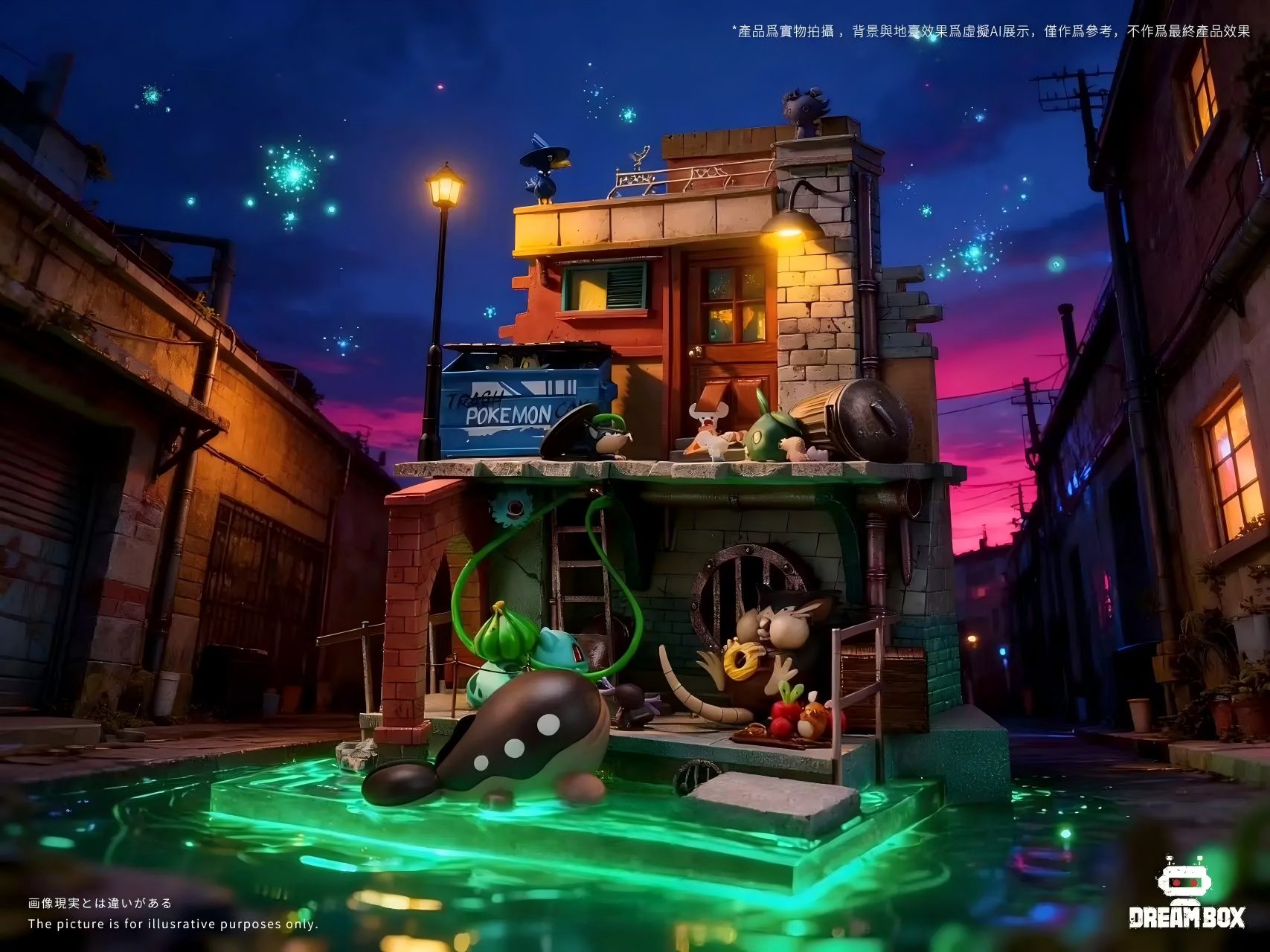 Pokémon City Kitchen Dream Box Studio