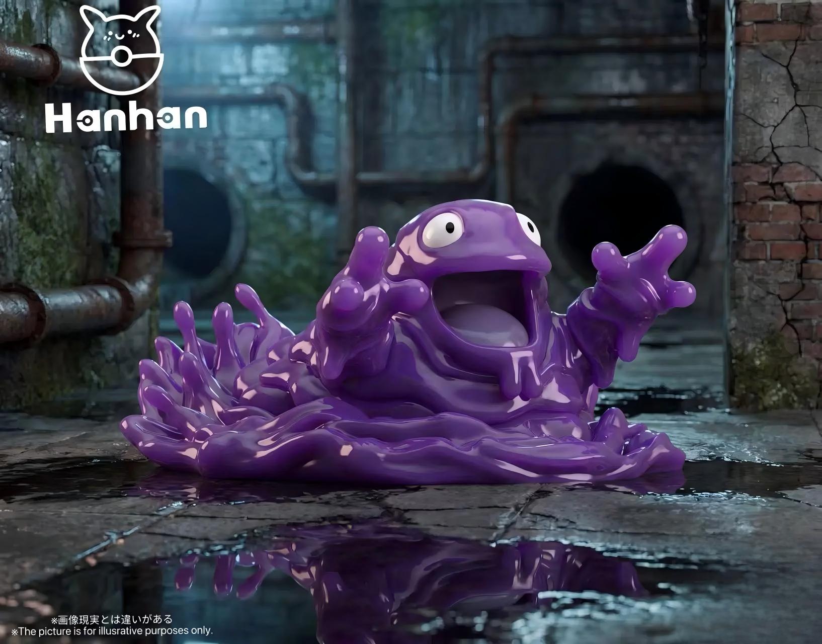 Han Han Studio Pokémon Muk Grimer Raticate Ratatta