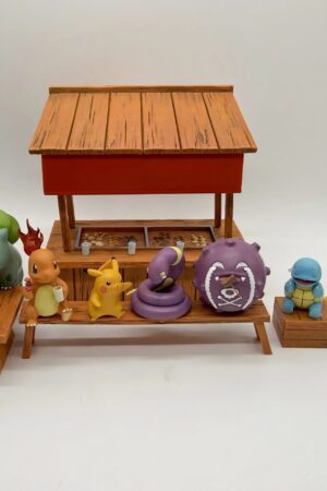 Chu Yuan Studio Pokémon Ekans Koffing Charmander Squirtle Meowth Bulbasaur Pikachu