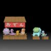 Chu Yuan Studio Pokémon Ekans Koffing Charmander Squirtle Meowth Bulbasaur Pikachu