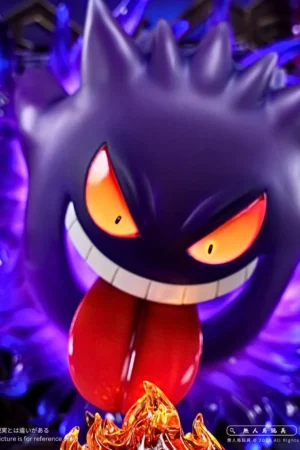 Long Miao Studio Howl’s Moving Castle Anime Figure Pokémon Calcifer Gengar