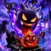 Long Miao Studio Howl’s Moving Castle Anime Figure Pokémon Calcifer Gengar