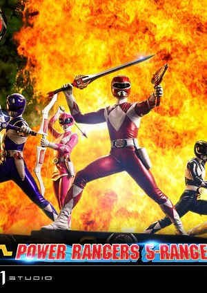 # Prime 1 Studio Premium Masterline Mighty Morphin Power Rangers 1/4 Scale DX Bonus Version "It's Morphin Time!" Relive the legendary transformation of the original heroes with the **Premium Masterline Mighty Morphin Power Rangers 1/4 Scale DX Bonus Version** from **Prime 1 Studio**. Celebrating over 30 years of the iconic franchise, this premium collectible brings together the **Red, Black, Blue, Yellow, and Pink Rangers** in stunning 1/4 scale, faithfully recreating their unforgettable **Roll Call** poses before battle. Expertly sculpted using the physiques of the original suit actors as reference, each Ranger showcases screen-accurate proportions, glossy helmets inspired by their respective Zords, and realistic suit textures. Combined with individually themed **Power Morpher** display bases and a wide selection of interchangeable weapon poses, this set delivers the definitive Power Rangers display for serious collectors. --- ## 📦 Product Information * **Brand:** Prime 1 Studio * **Collection:** Premium Masterline * **Product Name:** Mighty Morphin Power Rangers DX Bonus Version * **Series:** Mighty Morphin Power Rangers * **Characters:** Red Ranger, Black Ranger, Blue Ranger, Yellow Ranger, Pink Ranger * **Scale:** 1/4 * **Product Code:** PMPWR-01DXS * **Material:** Polystone and Other Premium Materials * **Estimated Cartons:** 3 Boxes * **Product Weight:** Approx. 8.42 kg * **Region:** Region Exclusive ### Display Size (Five Rangers) * **Height:** 57–62 cm * **Width:** 111 cm * **Depth:** 58–78 cm ### Individual Ranger Dimensions **Red Ranger** * Height: 47–62 cm * Width: 42 cm * Depth: 20–34 cm **Black Ranger** * Height: 43–44 cm * Width: 42 cm * Depth: 20 cm **Blue Ranger** * Height: 46–54 cm * Width: 42 cm * Depth: 29–46 cm **Yellow Ranger** * Height: 40–48 cm * Width: 42 cm * Depth: 23–31 cm **Pink Ranger** * Height: 56–57 cm * Width: 42 cm * Depth: 23–32 cm --- ## ✨ Product Features * Official **Prime 1 Studio Premium Masterline** collectible. * Features all **five original Mighty Morphin Power Rangers** in premium 1/4 scale. * Inspired by the iconic **Roll Call** sequence before the team shouts "GO GO POWER RANGERS!" * Screen-accurate helmets with high-gloss finishes representing each Ranger's Zord. * Realistic body proportions faithfully based on the original suit actors. * Highly detailed sculpting recreates the natural folds and stretched texture of each Ranger suit. * Individually designed **Power Morpher** themed bases inspired by the transformation sequence. * Extensive interchangeable parts allow collectors to recreate multiple action scenes. * Premium polystone construction with museum-quality paint application. * Perfect centerpiece for Power Rangers fans and high-end statue collectors. --- ## ⚔️ Interchangeable Parts & Accessories ### 🔴 Red Ranger * Power Morpher Display Base * Roll Call Pose Arms * Two-Handed Power Sword Pose Arms * Right Arm with Power Sword * Open Left Hand * **Bonus Exclusive:** Left Hand Holding Blade Blaster --- ### ⚫ Black Ranger * Power Morpher Display Base * Roll Call Pose Arms * Power Axe Slash Attack Arms * Power Axe Cannon Mode Arms --- ### 🔵 Blue Ranger * Power Morpher Display Base * Roll Call Pose Arms * Power Lance (Separated Form) * Power Lance (Combined Form) --- ### 🟡 Yellow Ranger * Power Morpher Display Base * Roll Call Pose Arms * Power Daggers Mid Guard Pose * Extended Attack Pose Arms --- ### 🌸 Pink Ranger * Power Morpher Display Base * Roll Call Pose Arms * Power Bow with Arrow Nocked * Fully Drawn Power Bow Pose --- ## 🎁 DX Bonus Version Exclusive * **Red Ranger Left Hand Holding Blade Blaster** The legendary sidearm used throughout the series is included exclusively with the DX Bonus Version, adding another iconic display option for the team's leader. --- ## ⭐ Why You'll Love It The **Prime 1 Studio Mighty Morphin Power Rangers Premium Masterline DX Bonus Version** is the ultimate tribute to the team that defined a generation of superheroes. Every Ranger has been recreated with incredible attention to detail—from the glossy helmets and athletic suit proportions to the iconic Power Weapons and transformation-inspired display bases. Whether displayed individually or assembled into the complete five-member Roll Call formation, this museum-quality statue set captures the excitement, nostalgia, and heroic spirit of the original **Mighty Morphin Power Rangers**, making it an essential masterpiece for longtime fans and premium statue collectors alike.