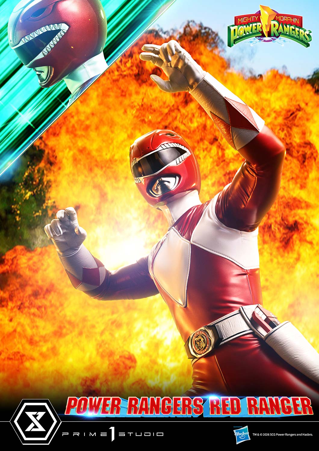 Prime 1 Studio Power Rangers Red Power Ranger