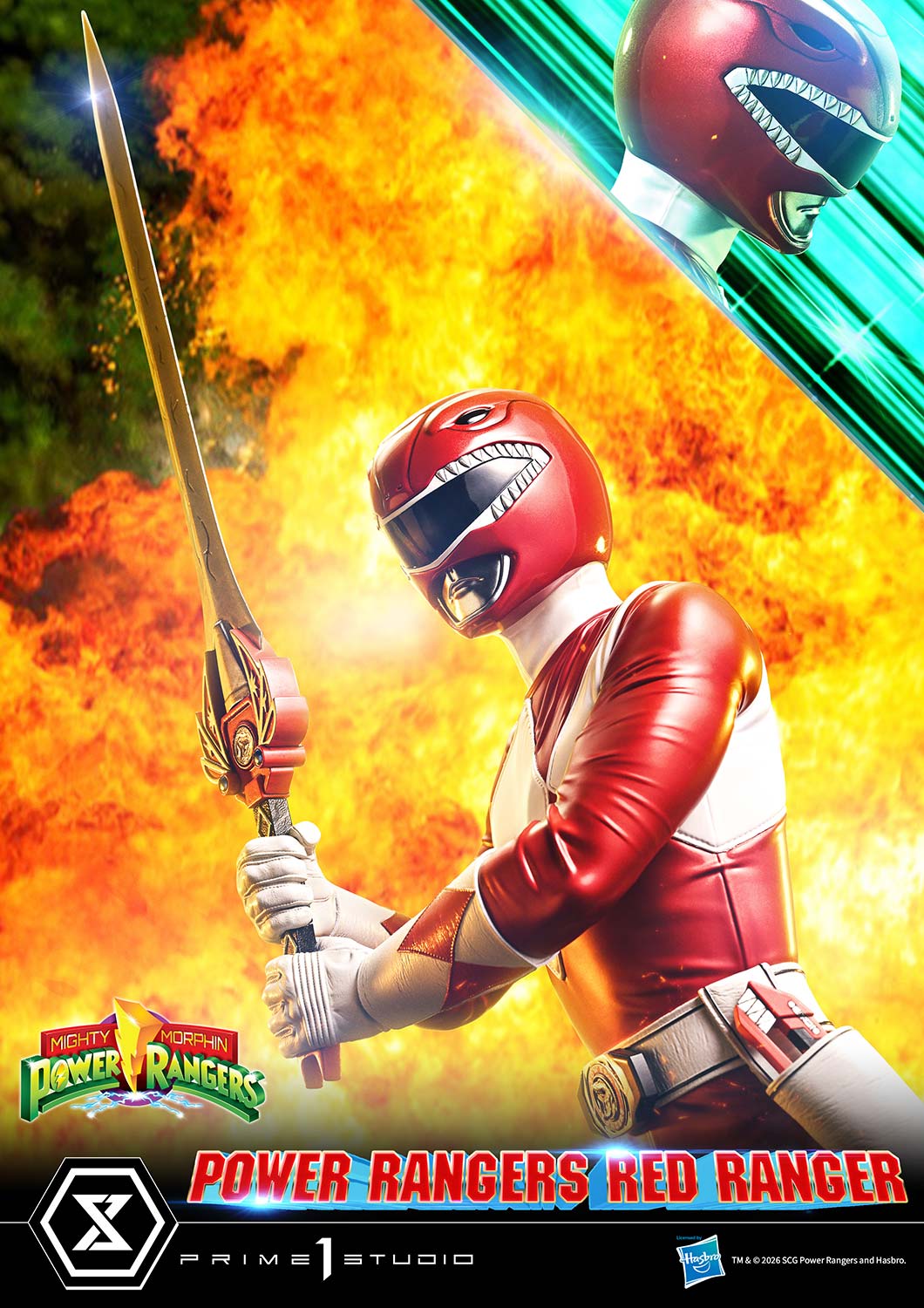 Prime 1 Studio Power Rangers Red Power Ranger