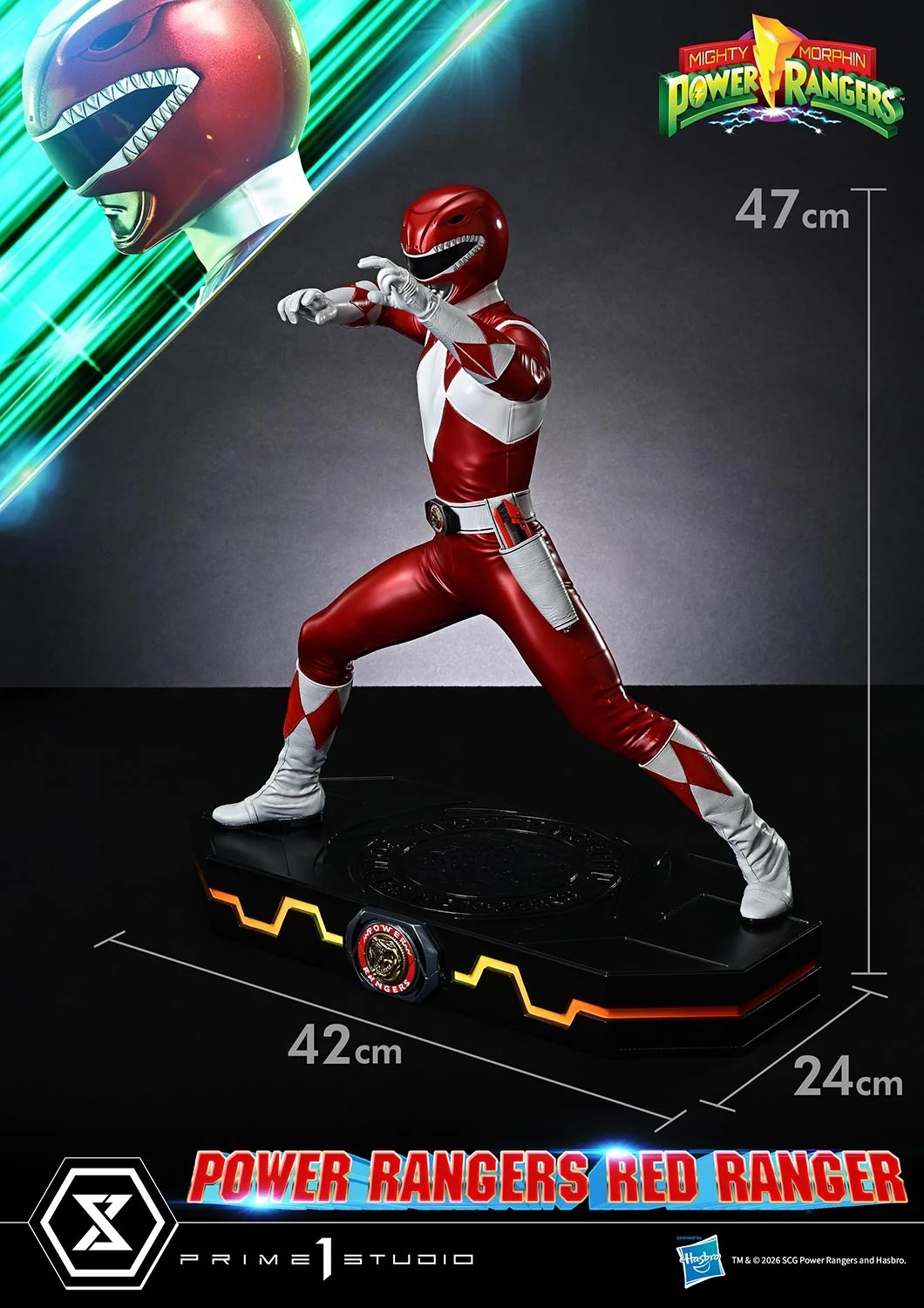Prime 1 Studio Power Rangers Red Power Ranger
