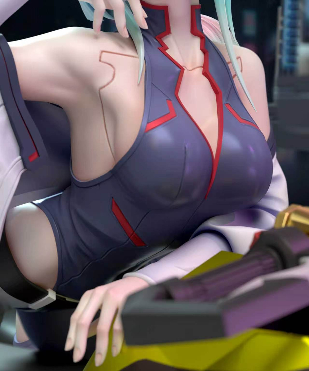 QBYGZ Studio — Motorcycle Lucy Cyberpunk 16 Scale