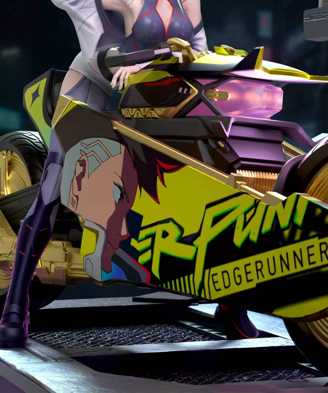 QBYGZ Studio — Motorcycle Lucy Cyberpunk 16 Scale