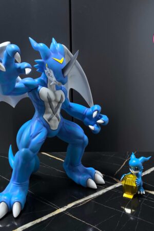 Qiao Wu Model Digimon ExVeemon Statue