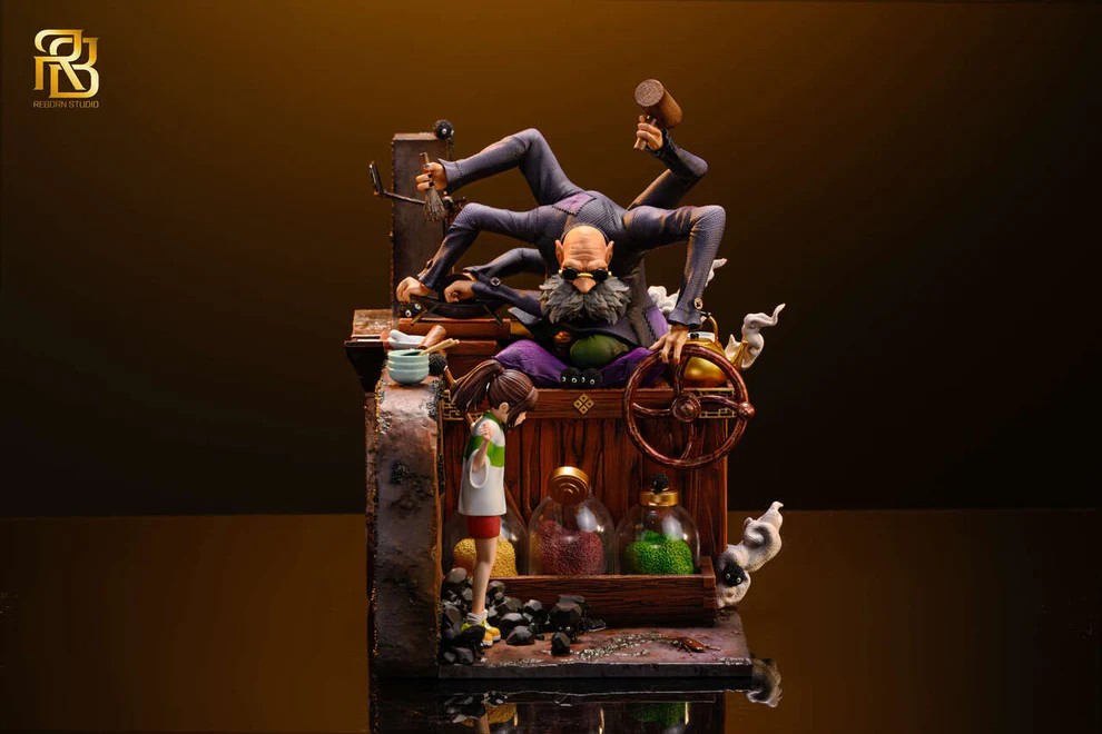 ReBorn Studio Spirited Away Kamaji Statue