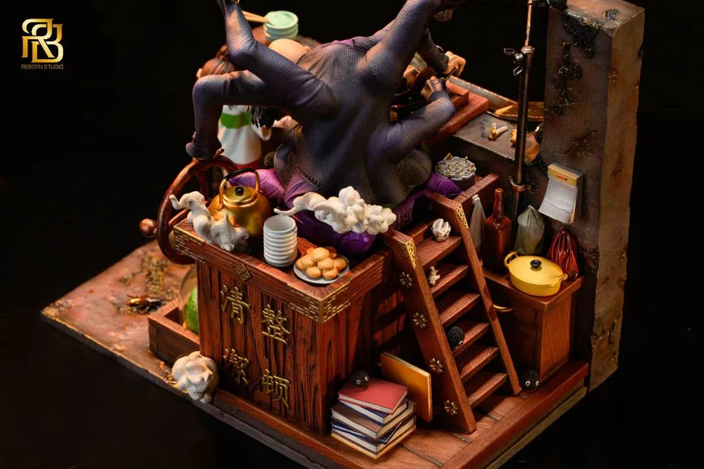 ReBorn Studio Spirited Away Kamaji Statue