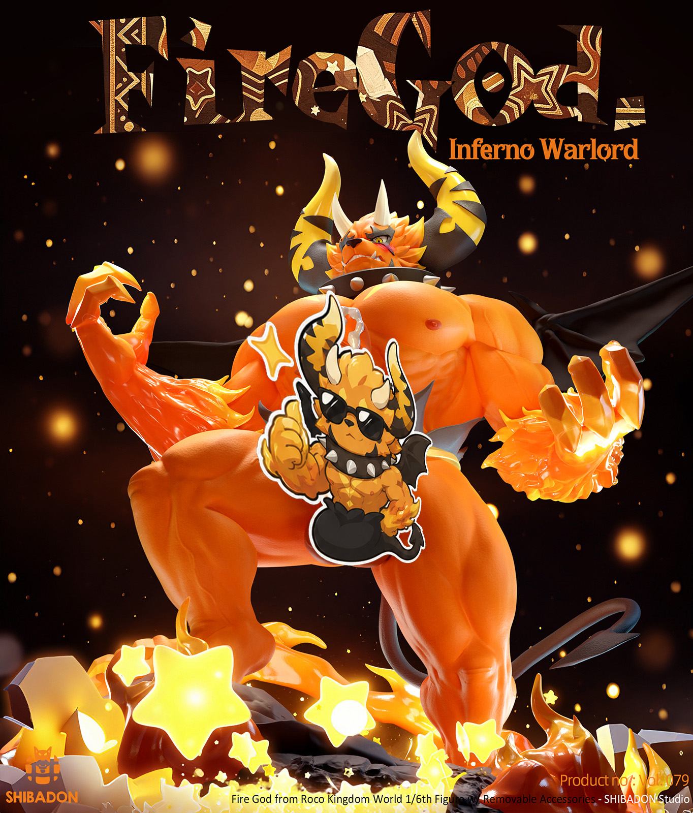 Roco Kingdom Vulcan Shibadon Studio