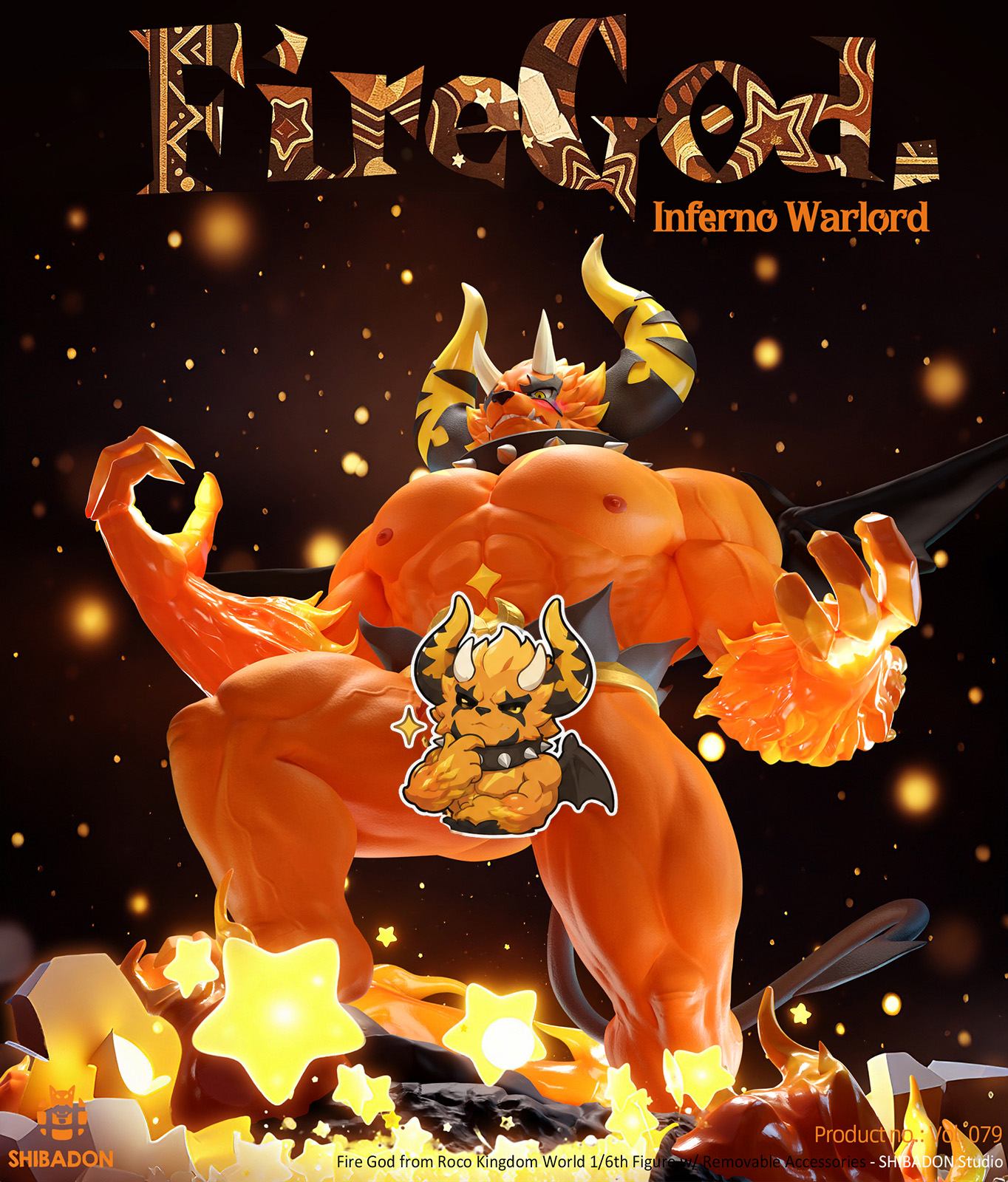 Roco Kingdom Vulcan Shibadon Studio