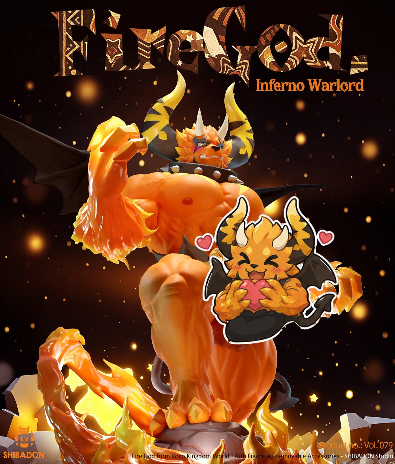 Roco Kingdom Vulcan Shibadon Studio