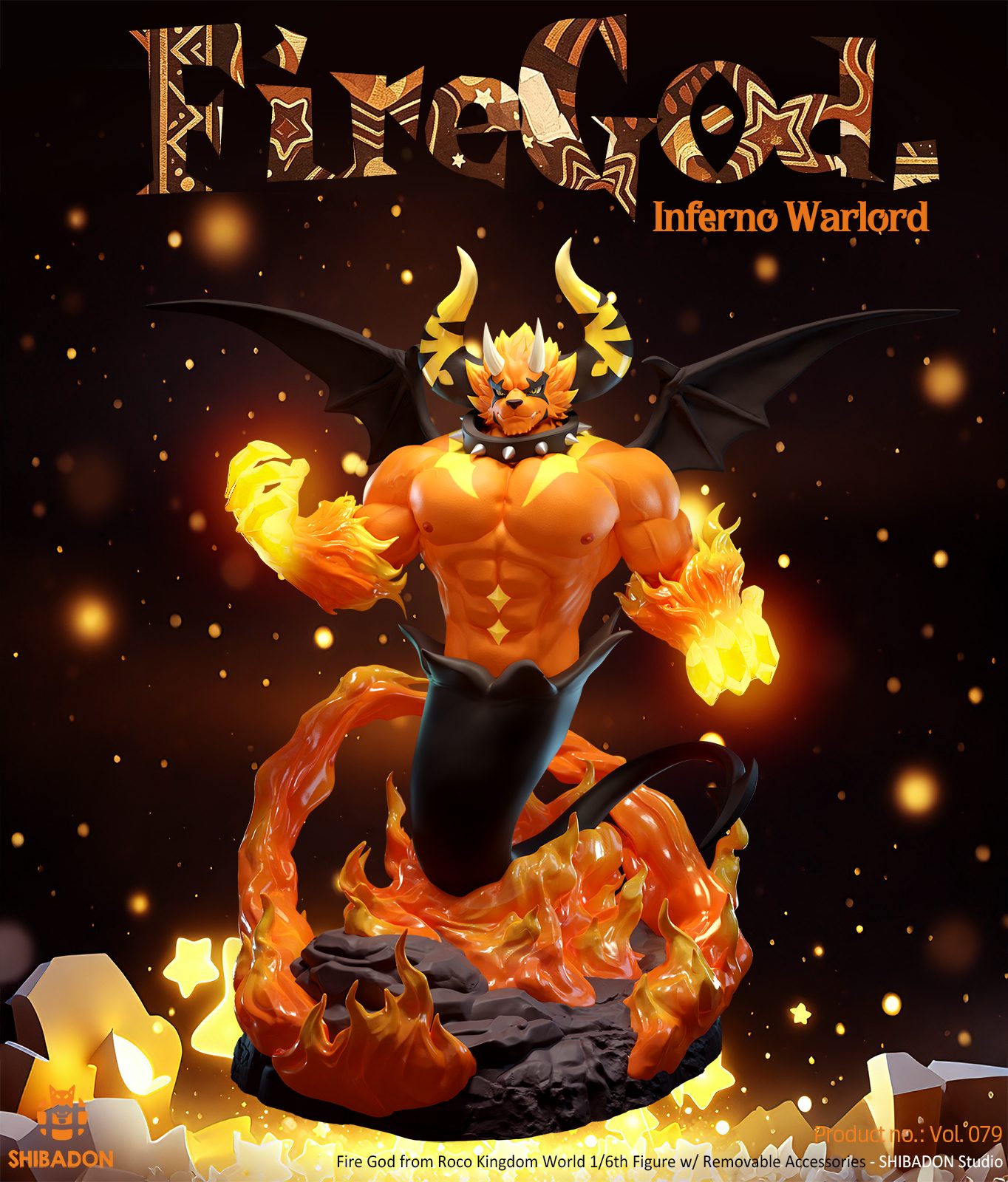 Roco Kingdom Vulcan Shibadon Studio