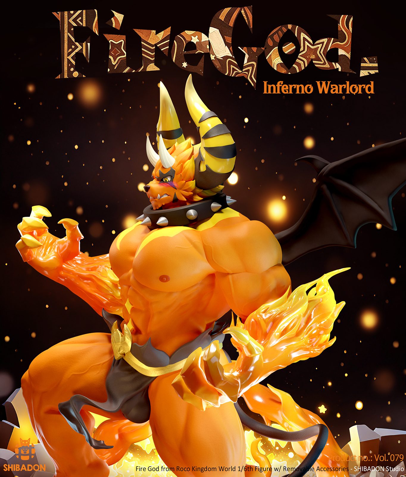 Roco Kingdom Vulcan Shibadon Studio