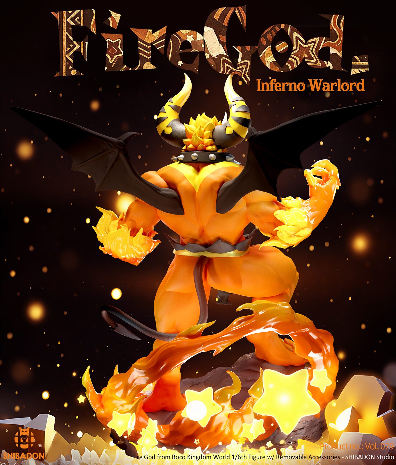 Roco Kingdom Vulcan Shibadon Studio