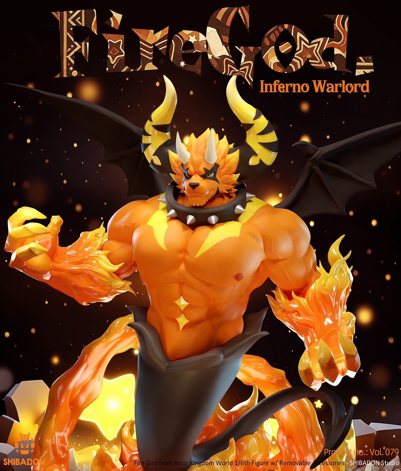Roco Kingdom Vulcan Shibadon Studio