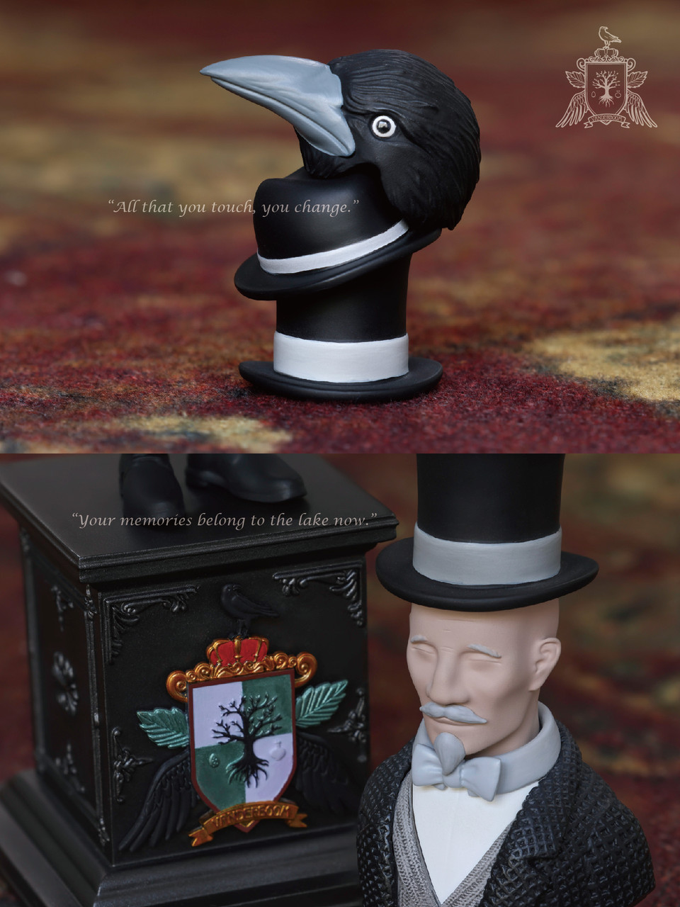 Rusty Lake: Roots Mr. Crow Statue -DIG Museum Studio