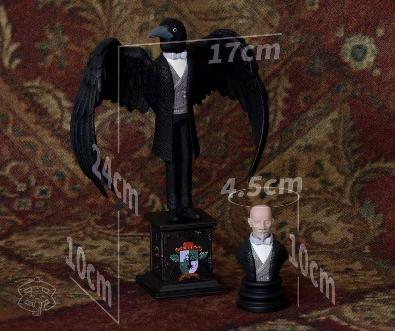 Rusty Lake: Roots Mr. Crow Statue -DIG Museum Studio