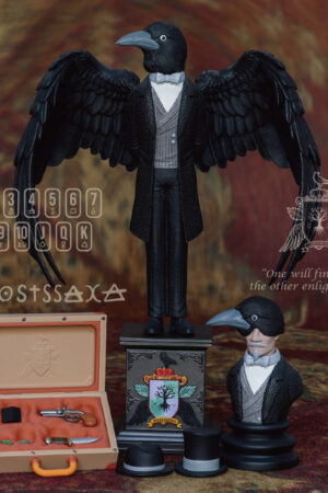 Rusty Lake: Roots Mr. Crow Statue -DIG Museum Studio