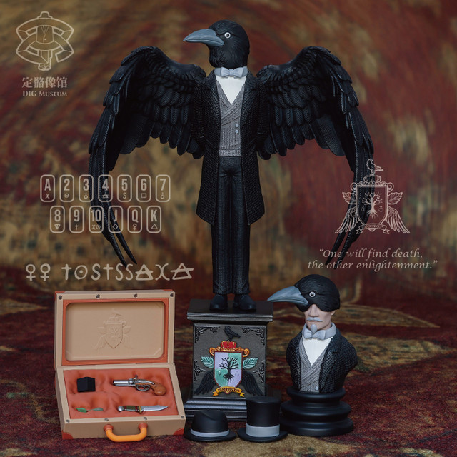 Rusty Lake: Roots Mr. Crow Statue -DIG Museum Studio