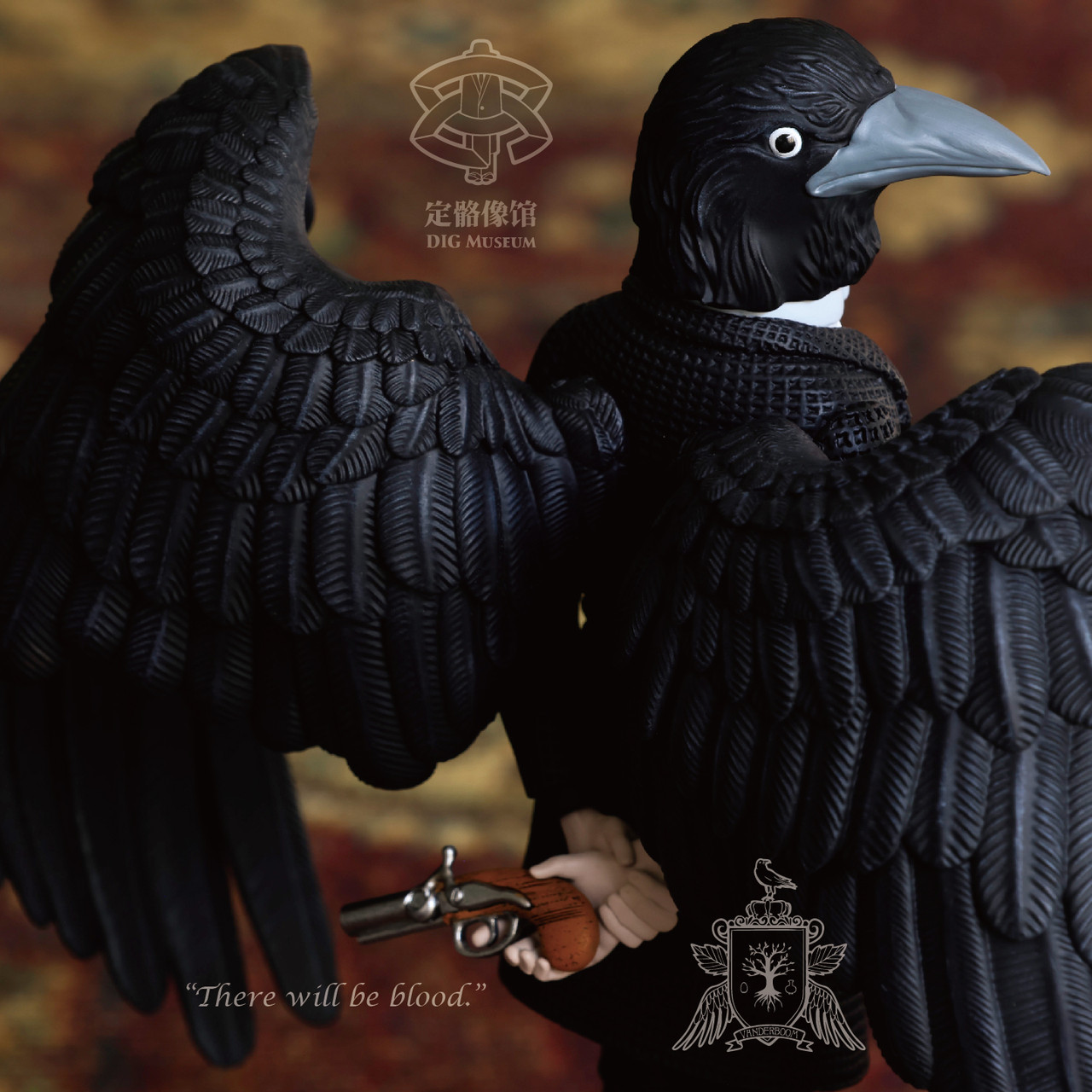 Rusty Lake: Roots Mr. Crow Statue -DIG Museum Studio