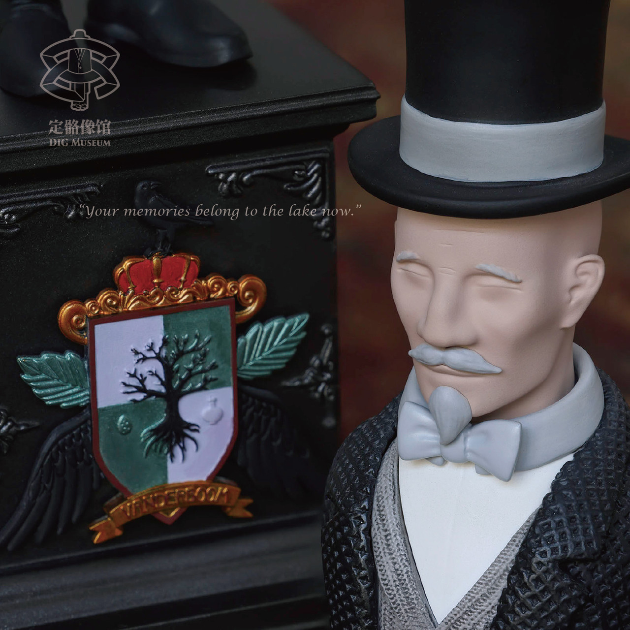 Rusty Lake: Roots Mr. Crow Statue -DIG Museum Studio