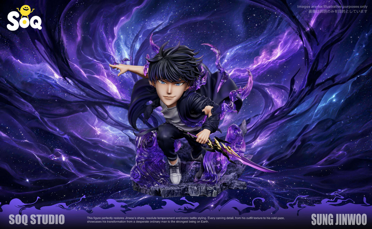 SOQ Studio Solo Leveling Sung Jin Woo Statue
