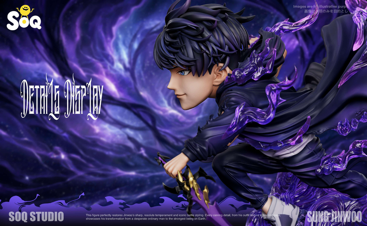 SOQ Studio Solo Leveling Sung Jin Woo Statue