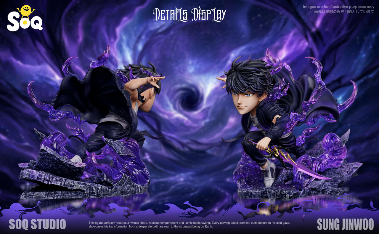SOQ Studio Solo Leveling Sung Jin Woo Statue