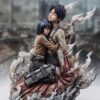 Saoirse Studio Attack on Titan Eren & Mikasa Statue