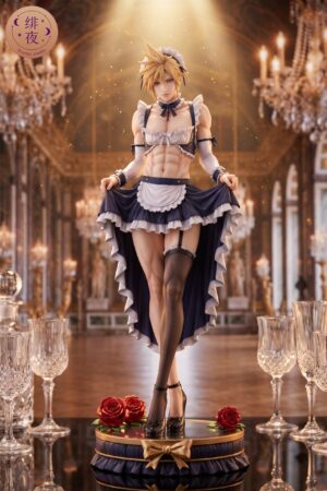 Scarlet Studio Final Fantasy Cloud Strife Statue