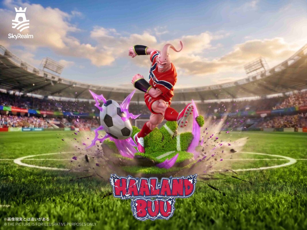 SkyRealm Studio Dragon Ball Majin Buu × Haaland Statue