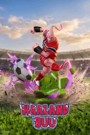 SkyRealm Studio Dragon Ball Majin Buu × Haaland Statue
