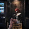 Smoking Behind the Supermarket