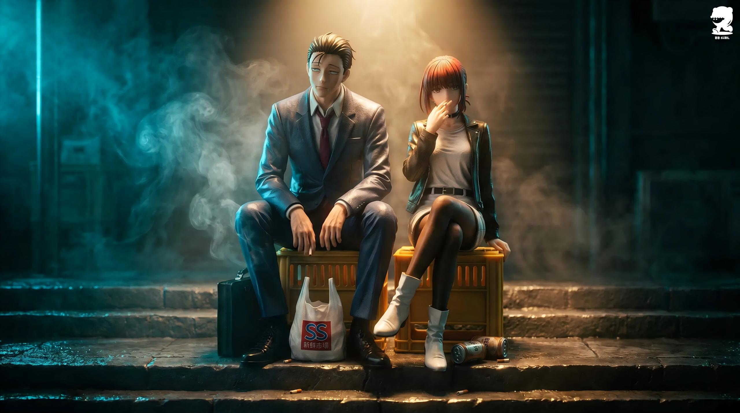 BB Girl Studio Smoking Behind the Supermarket with You Sasaki Yamada/Tayama