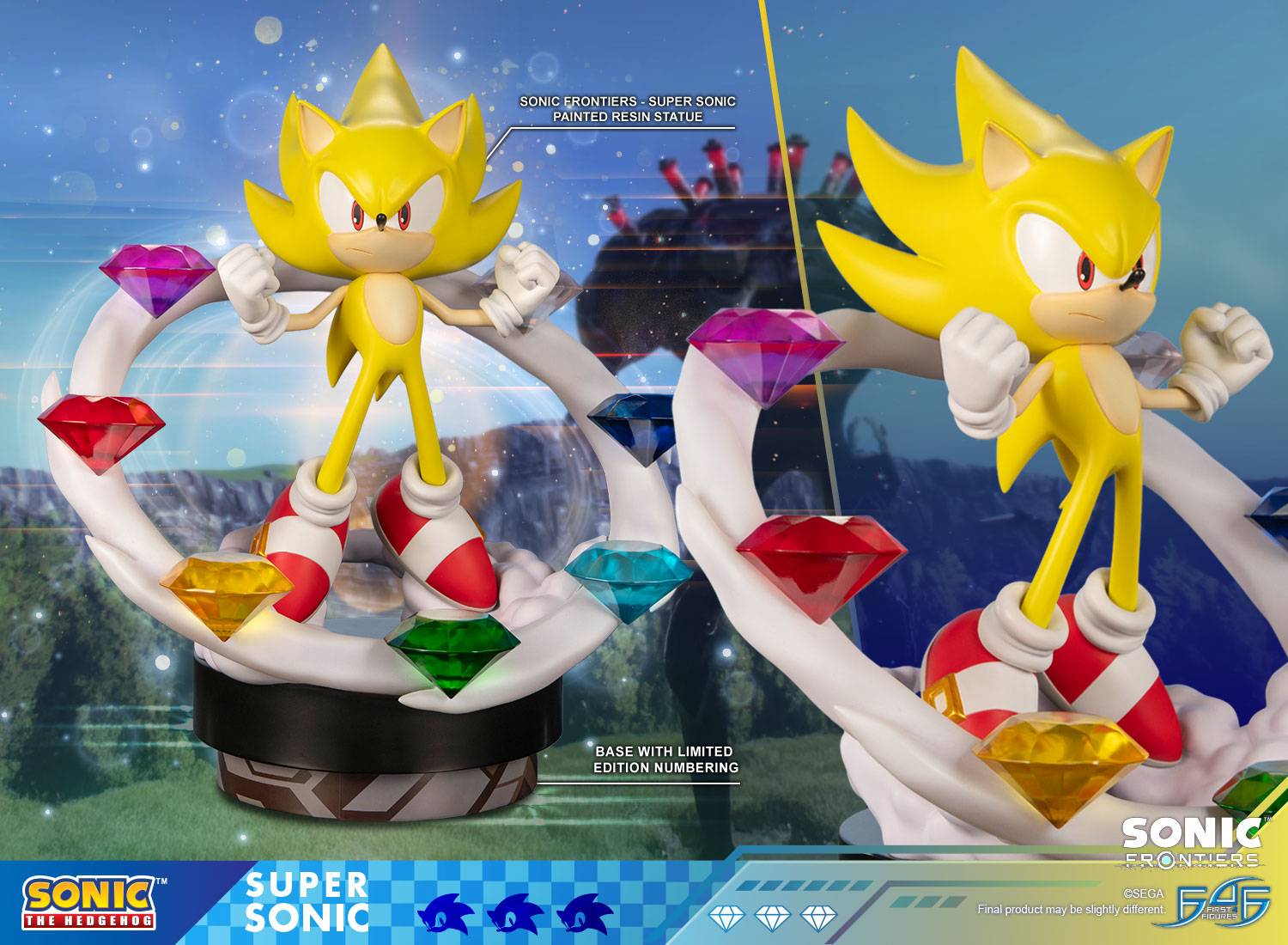 Sonic Frontiers - Sonic the Hedgehog & Super Sonic SFSTHST SNSNSSOST - First 4 Figures - Image 8