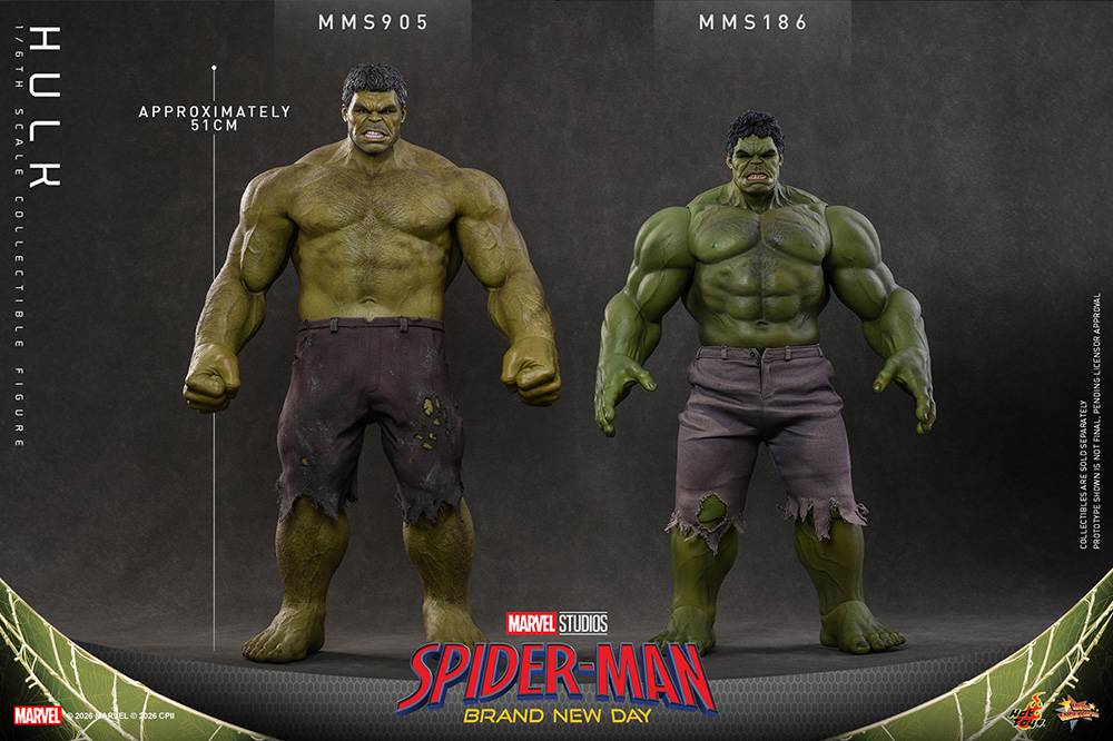 Spider-Man Hulk Hot Toys