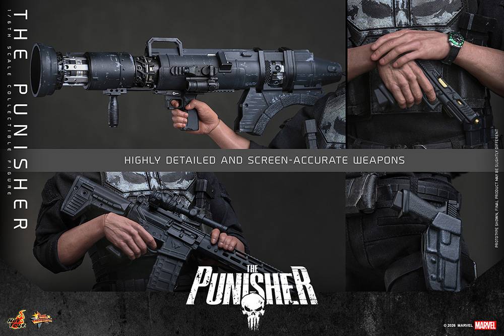 Spider-Man Brand New Day The Punisher 16- Hot Toys