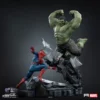 IRON Studio Marvel Hulk Spider Man