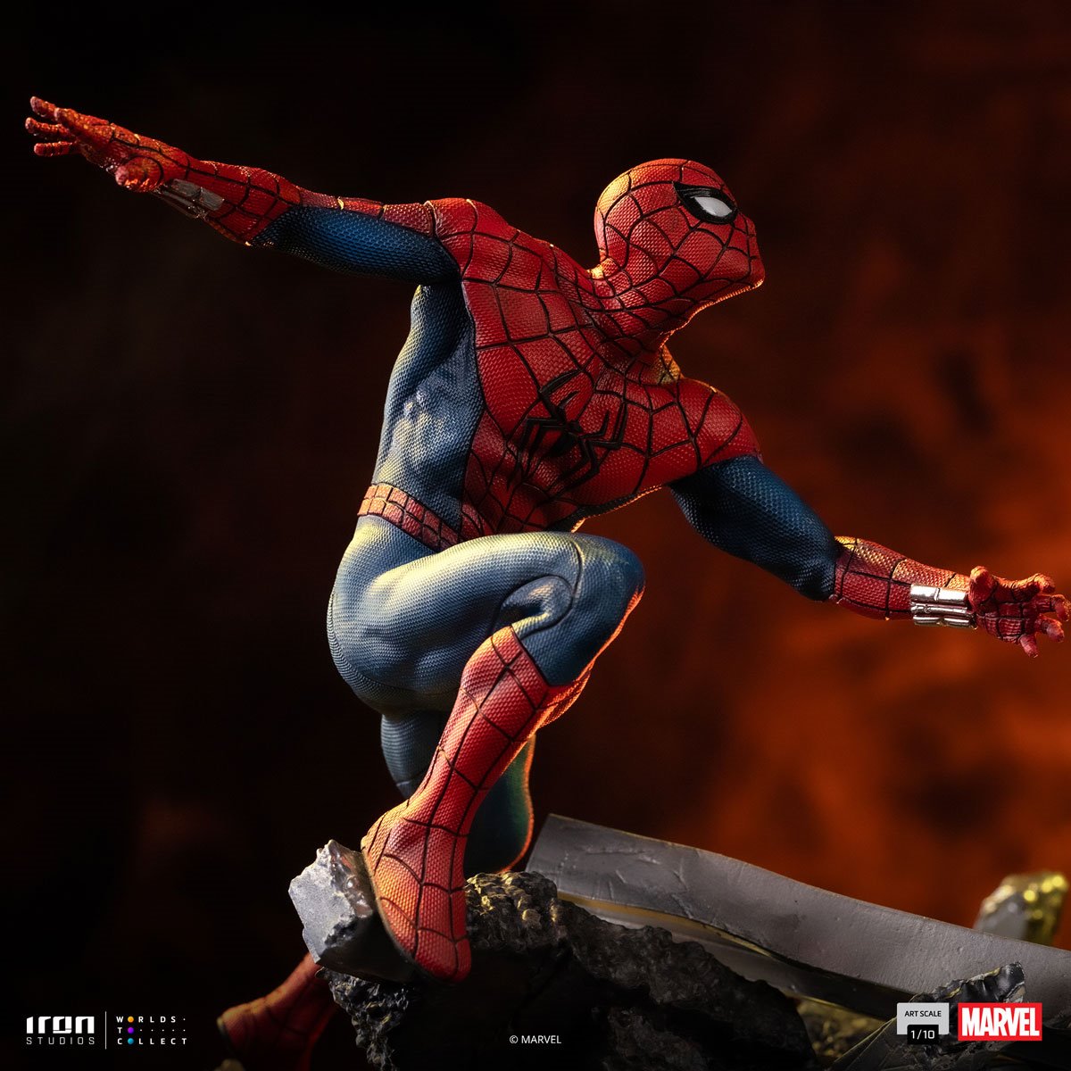 IRON Studio Marvel Hulk Spider Man