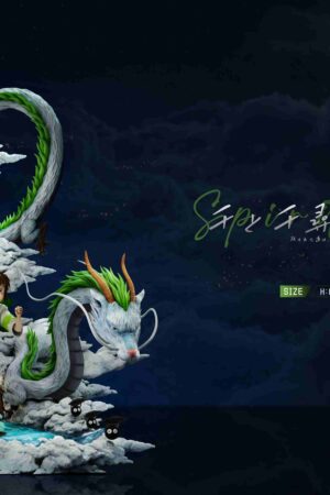 Alternative view of Spirited Away – Journey Above the Clouds  Scale Scene Statue – Seven Studio