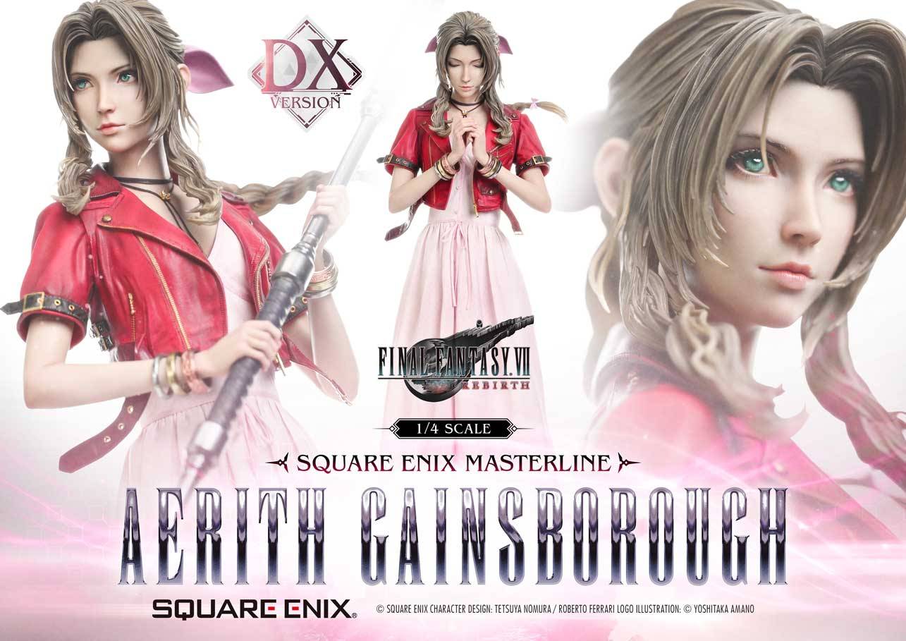 Square Enix Final Fantasy VII Rebirth Aerith Gainsborough Statue