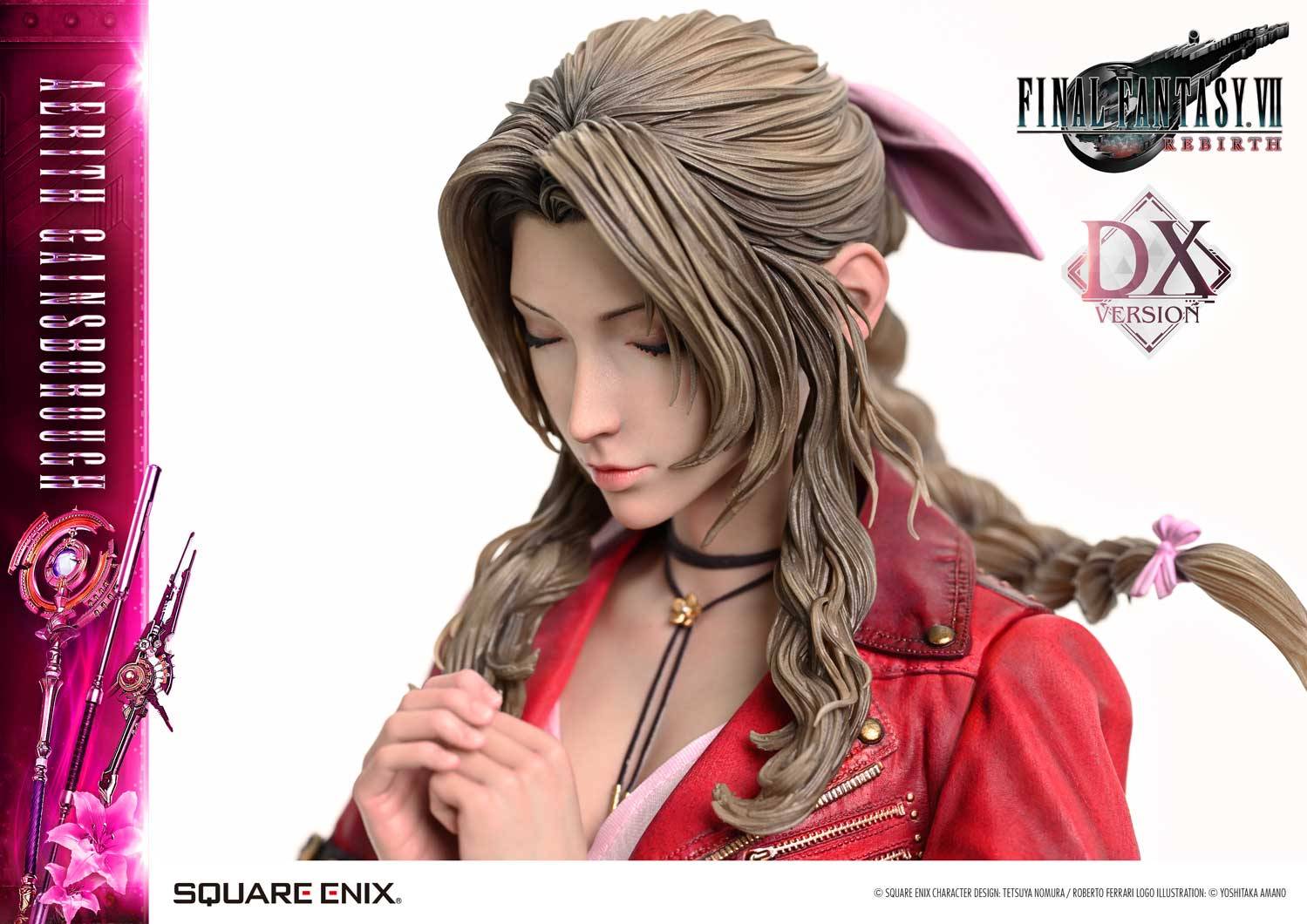 Square Enix Final Fantasy VII Rebirth Aerith Gainsborough Statue