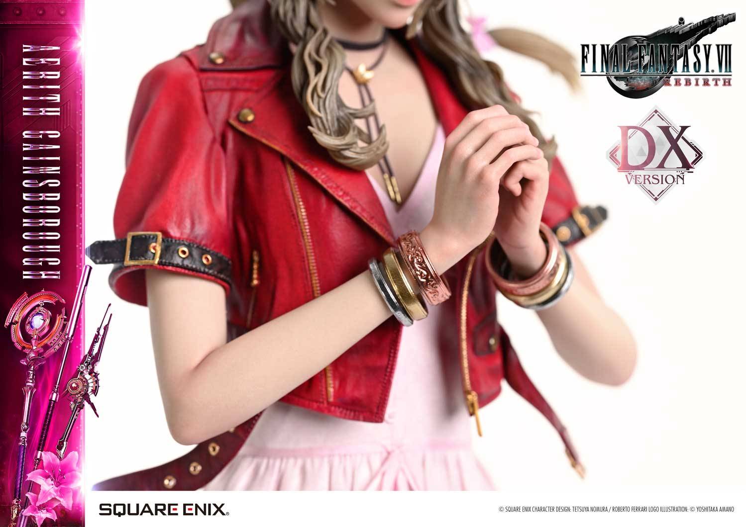 Square Enix Final Fantasy VII Rebirth Aerith Gainsborough Statue