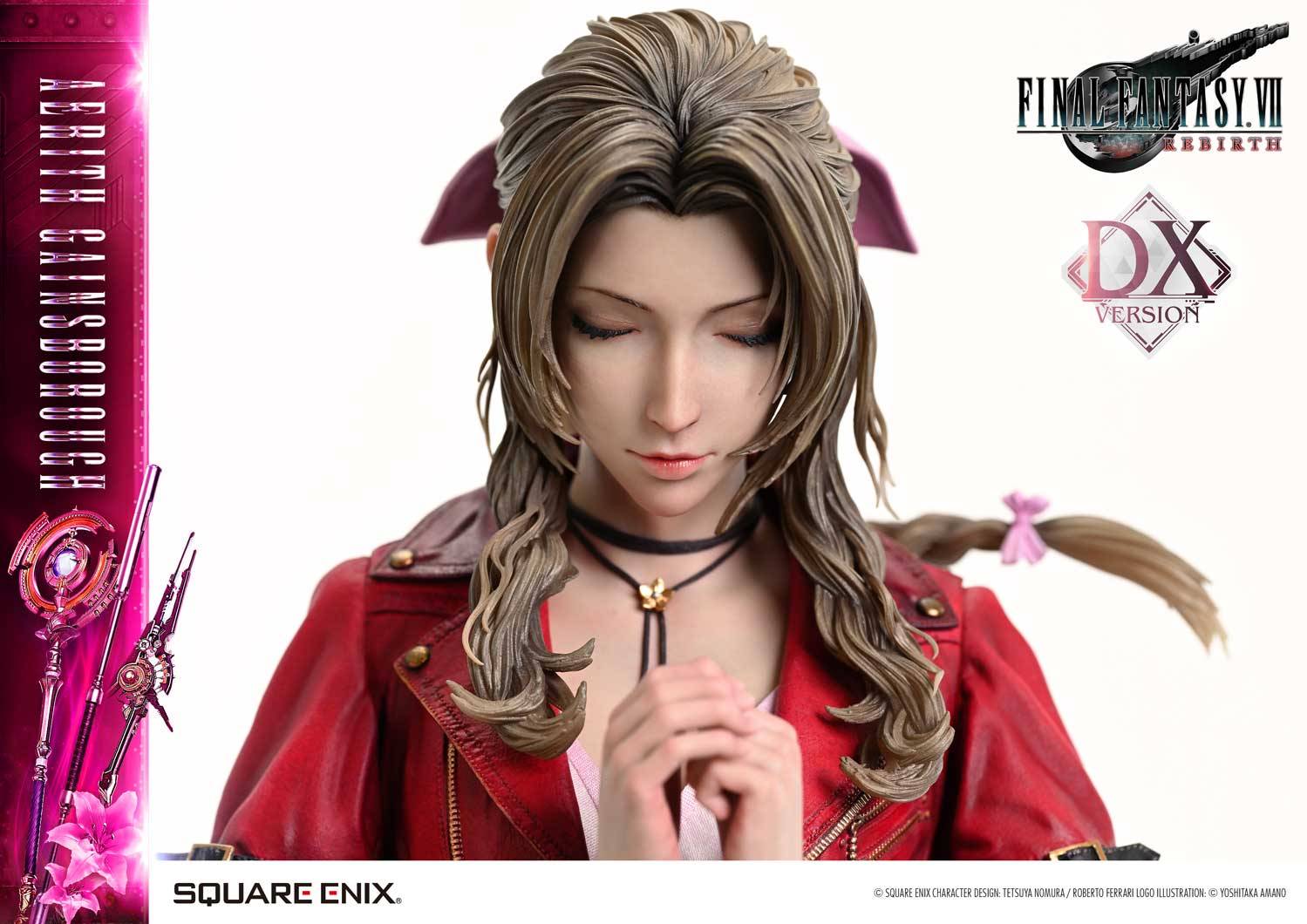 Square Enix Final Fantasy VII Rebirth Aerith Gainsborough Statue