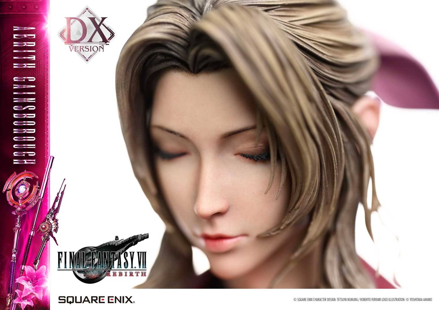 Square Enix Final Fantasy VII Rebirth Aerith Gainsborough Statue
