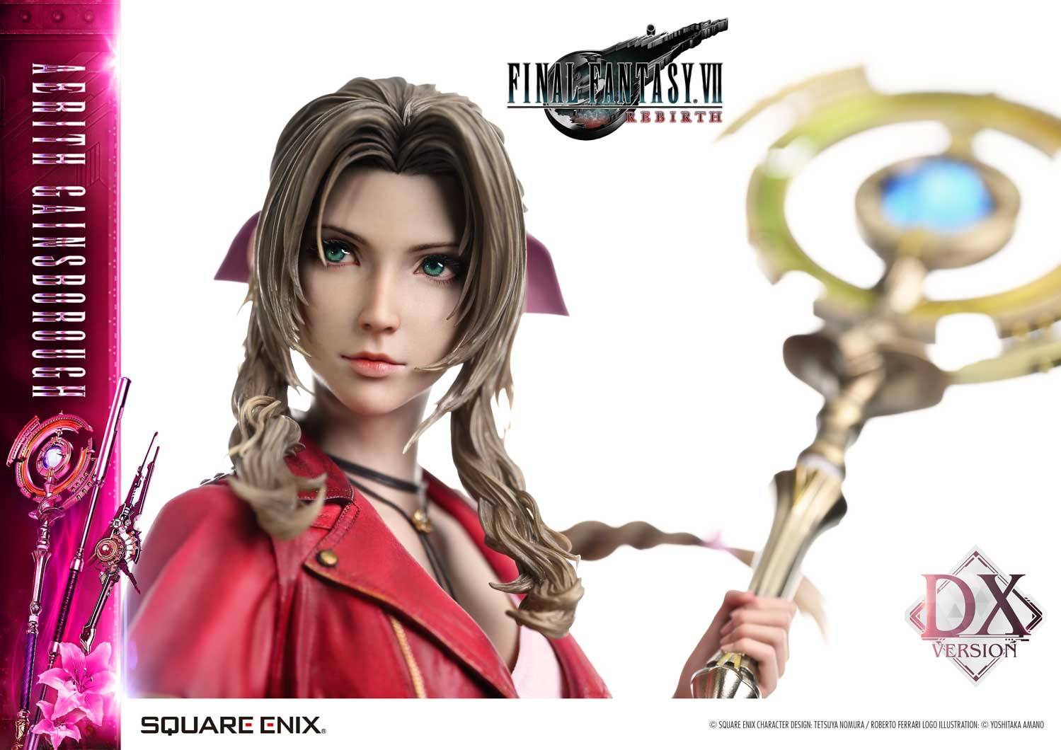 Square Enix Final Fantasy VII Rebirth Aerith Gainsborough Statue