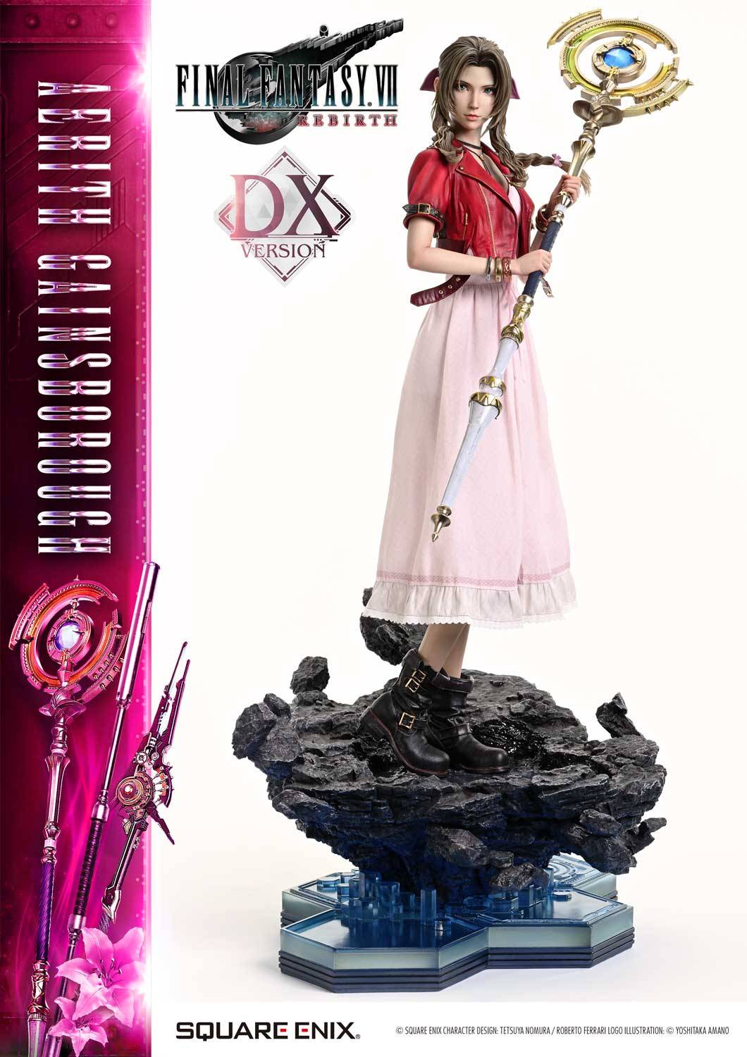 Square Enix Final Fantasy VII Rebirth Aerith Gainsborough Statue